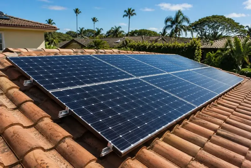 Installation de panneaux solaires à Moncoutant-sur-Sèvre